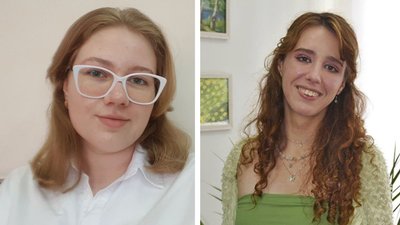 Анна Голубенко та Зоряна Мамалига