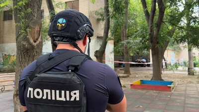 Правоохоронці на місці вибуху у Хаджибейському районі Одеси