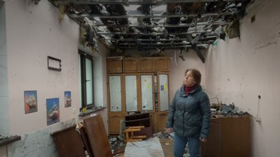 Житло Лідії Клименко з Умані перетворилося на згарище після російського шахеда