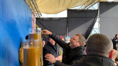 День Соборності України: вперше на межі Тернопільщини відбулась зустріч трьох областей День Соборності України: вперше на межі Тернопільщини відбулась зустріч трьох областей