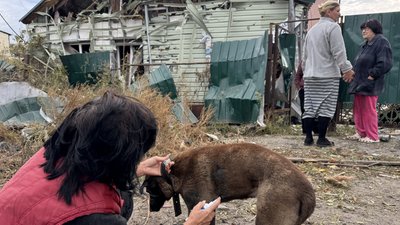 Святогірськ після обстрілу 8 жовтня 2025 року.
