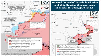 Росіяни готуються до контрнаступу українських військових на півдні України Росіяни готуються до контрнаступу українських військових на півдні України
