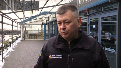 Начальник Головного управління ДСНС в Івано-Франківській області Володимир Чернецький