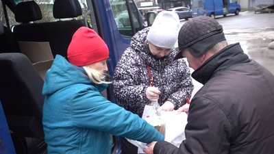 Волонтери, допомога, "Пасхальний кошик", 8 квітня 2026, Тернопіль
