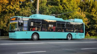 Тролейбус, жовтень 2025 року, Хмельницький