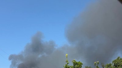 Дим в небі над Одесою після атаки РФ 29 липня 2026 року