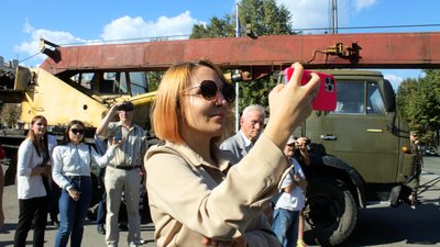 До Чернівців на виставку привезли спалену техніку російських окупантів
