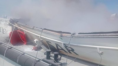 Наслідки удару РФ по пошуково-рятувальних суднах у Чорному морі