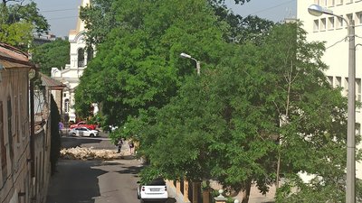 У центрі Одеси стався ще один обвал будівлі У центрі Одеси стався ще один обвал будівлі