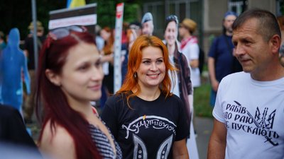 "Шукайте справжніх вбивць". Активісти пікетували МВС у п'яту річницю загибелі Шеремета