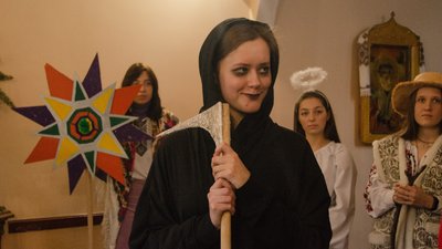 Ангел, чорт та ірод. В Одесі проводять акцію "Різдво Разом" Ангел, чорт та ірод. В Одесі проводять акцію "Різдво Разом"