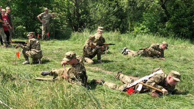 На Житомирщині визначили переможців військово-патріотичної гри "Джура-2021: Замкова Гора"
