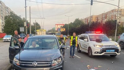ДТП на вулиці Науковій у Львові, 24 серпня 2024