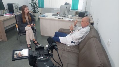 Інтерв'ю кореспондентки Суспільного Анастасії Кисіль з нейрохірургом Петром Гудаком Інтерв'ю кореспондентки Суспільного Анастасії Кисіль з нейрохірургом Петром Гудаком