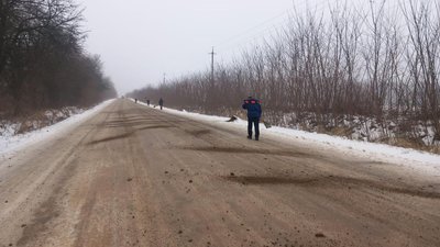У Сумській області витратили 23,5 млн грн на посипання доріг