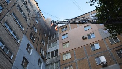 У Миколаєві горіла квартира в багатоповерхівці
