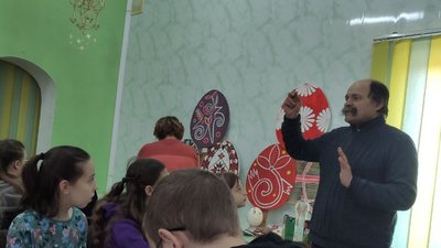 Ярослав Осадца проводить майстерклас Ярослав Осадца проводить майстерклас