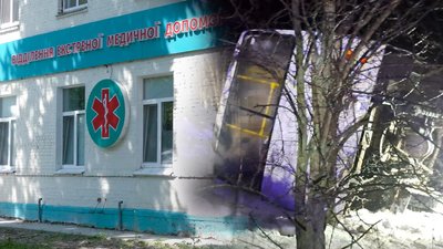 ДТП на Чернігівщині: перекинувся автобус, 11 пасажирів госпіталізували