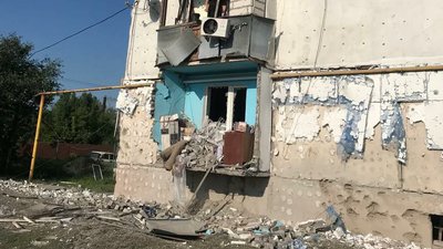 Російські військові обстріляли з артилерії Золочів на Харківщині