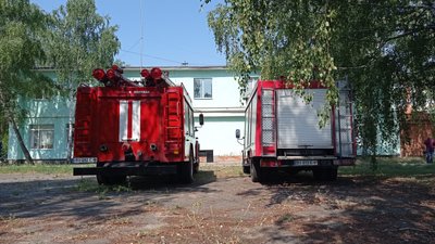 У громаді на Полтавщині добровольчому підрозділу пожежників передали два автомобілі