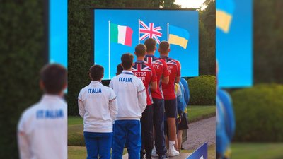 Виконання гімну країни-переможця Великої Британії Виконання гімну країни-переможця Великої Британії