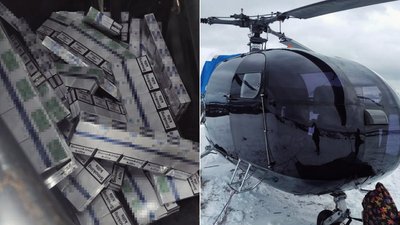 Використовували гелікоптер: на Закарпатті правоохоронці викрили міжнародний канал контрабанди