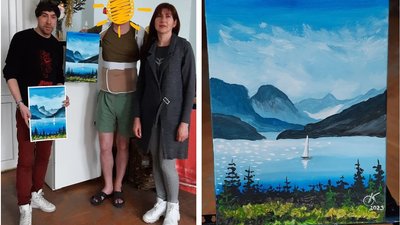 «Їм катастрофічно не вистачає спілкування». Як рубіжанка організувала для військових у шпиталі арттерапію «Їм катастрофічно не вистачає спілкування». Як рубіжанка організувала для військових у шпиталі арттерапію