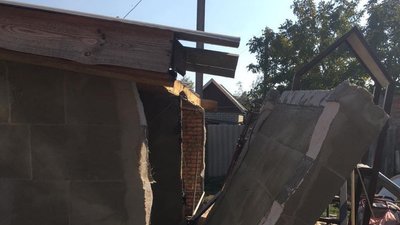 У будинку на Харківщині стався вибух газу: чоловіка ушпиталили