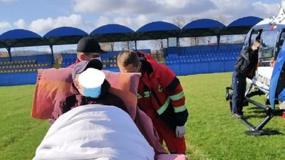 15-річну дитину із підозрою на інсульт доставили до лікарні у Львові на медичному гелікоптері