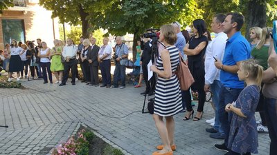 "Шлях королеви": Луцьку подарували пам'ятник Анни Київської