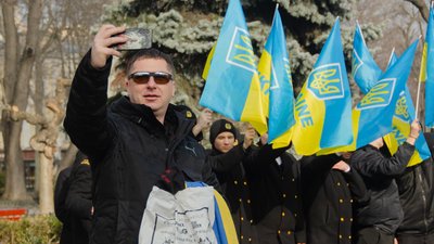 З урочистою ходою та піднятими Прапорами. В Одесі відзначили День єднання З урочистою ходою та піднятими Прапорами. В Одесі відзначили День єднання