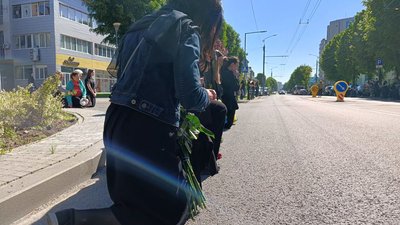 Прощання з Максимом Відринським у Луцьку Прощання з Максимом Відринським у Луцьку
