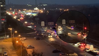 У Сумах на перетині вулиці Г.Крут з І. Сірка сталась аварія (ФОТО)