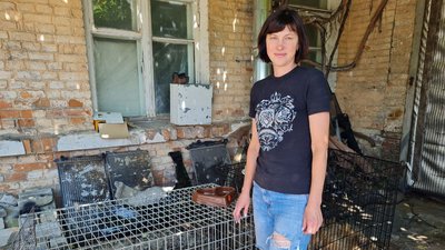 До Житомира привезли тварин із Херсона До Житомира привезли тварин із Херсона