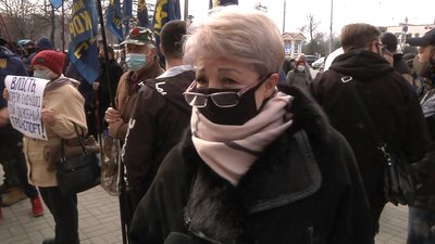 У Запоріжжі відбувся мітинг із вимогою заборонити проросійські партії