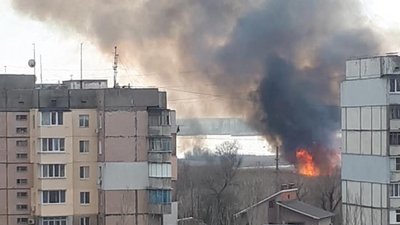 У Херсоні знову горять плавні, - соцмережі У Херсоні знову горять плавні, - соцмережі