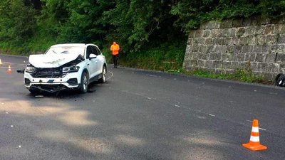На Франківщині автомобіль зіткнувся з мотоциклом. Загинула 32-річна киянка