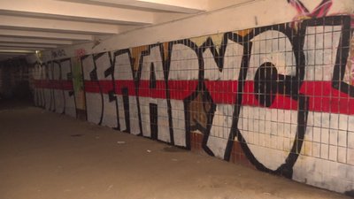 Живе Білорусь: у підземному переході у Харкові з'явилося графіті