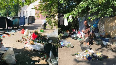У Кропивницькому безпритульні облаштували наметове містечко. Навіщо