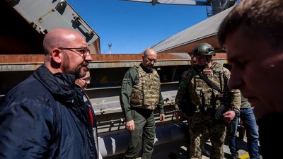 Президент Європейської Ради Шарль Мішель відвідав Одесу 9 травня Президент Європейської Ради Шарль Мішель відвідав Одесу 9 травня