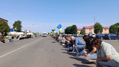 Чорнобаївська громада зустрічає таурний кортеж, 23 травня 2026 року