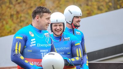 Збірна України з санного спорту в олімпійському сезоні 2025/26
