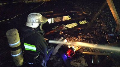 У пожежі на Полтавщині травмувалася людина