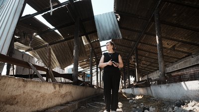 Світлана Мурашка, ферма у Копані