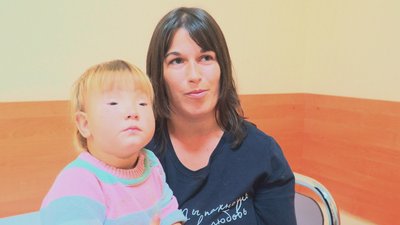 Марія Чолій з донькою Марія Чолій з донькою