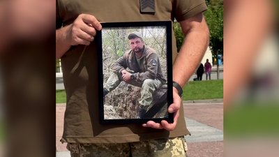 У Рівному попрощалися з військовим Ігорем Губернюком