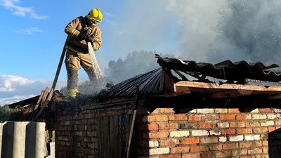 На Сумщині сталася пожежа в житловому секторі