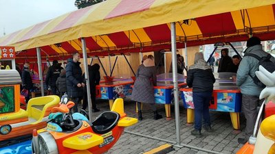Що працює на майдані Свободи у Харкові під час локдауну: фото Що працює на майдані Свободи у Харкові під час локдауну: фото
