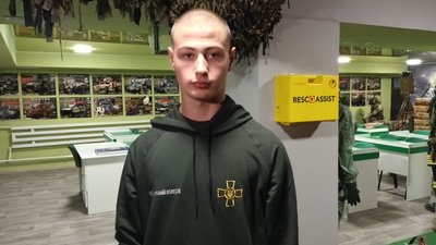 Євген Храптович, курсант коледжу з посиленою військовою підготовкою Євген Храптович, курсант коледжу з посиленою військовою підготовкою