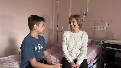 Юрій та Оксана Мацеги, 21 лютого 2024.